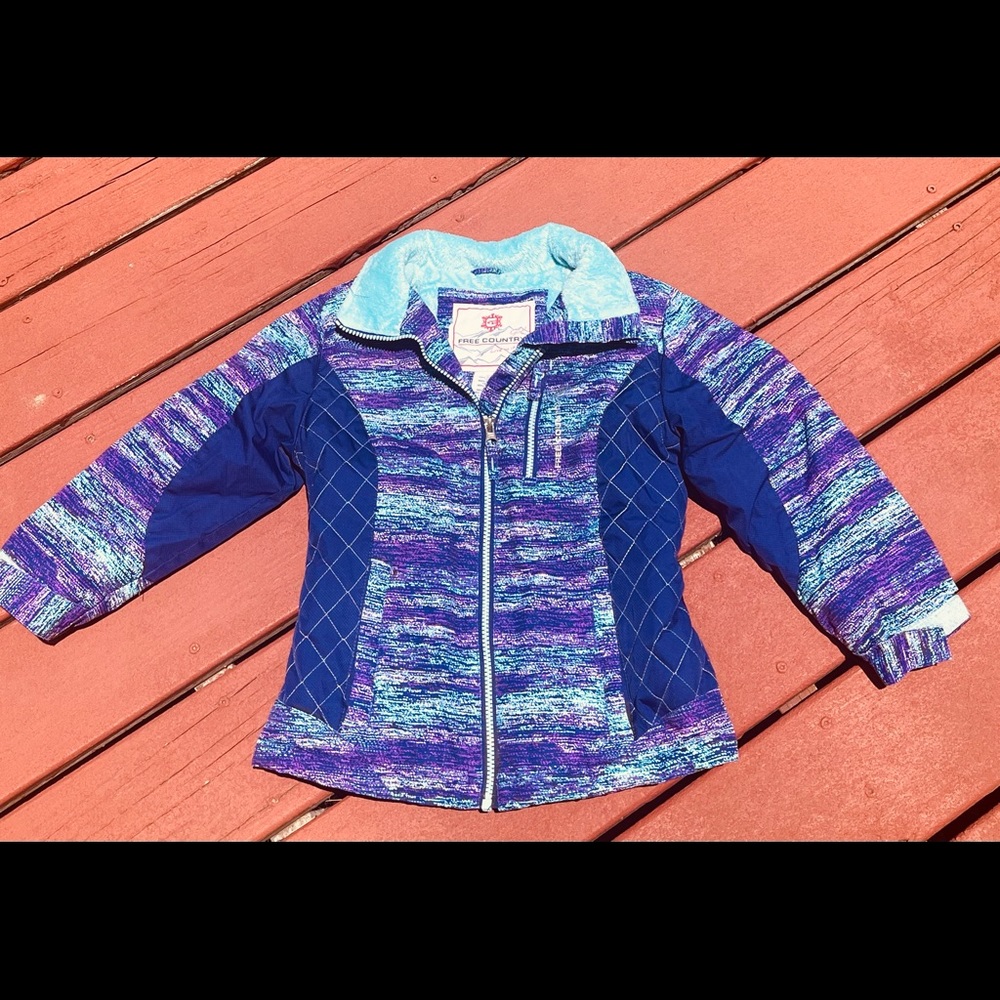 Free Country Girl's Size X-Small XS 5/6 Outdoor Winter Coat Jacket